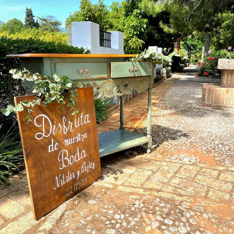 Consola verde