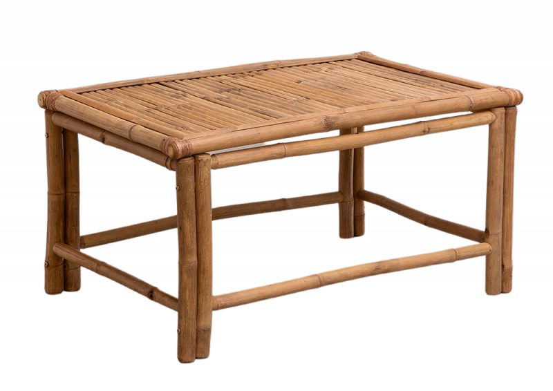 Mesa bambú rectangular