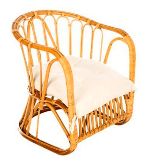 Sillón bambú 1 plaza