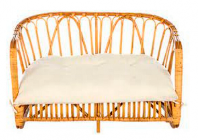 Sillón bambú 2 plazas