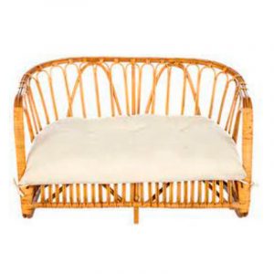 Sillón bambú 2 plazas