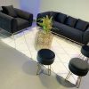 Sillón terciopelo negro - Image 3